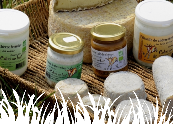 Nos fromages et produits laitiers de ch&egrave;vre